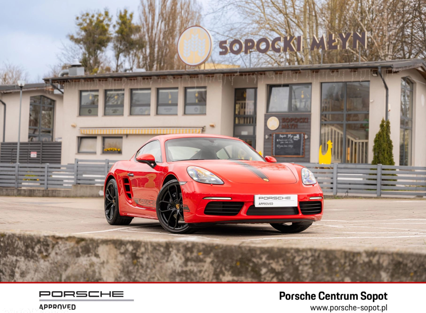 Porsche 718 Cayman cena 399718 przebieg: 3000, rok produkcji 2023 z Żukowo małe 781